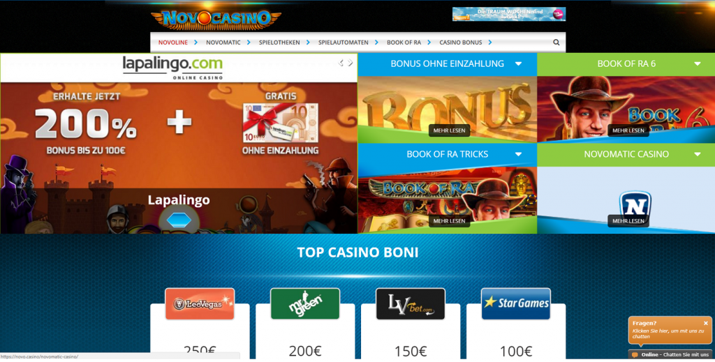 Novo Online Casinos Novo Online Casinos